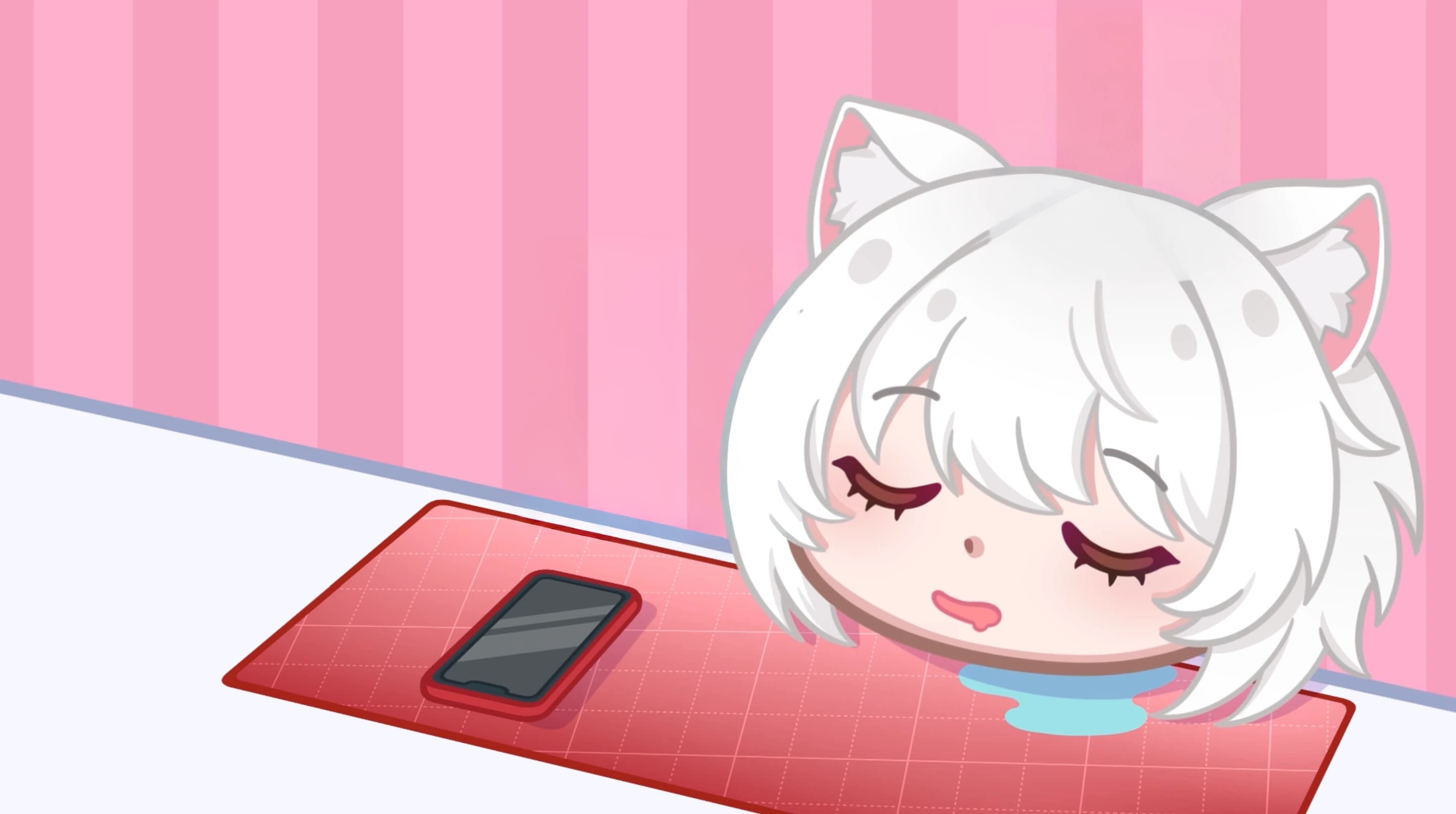 GiuliaAI VTuber AI che riposa